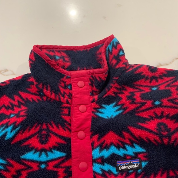 Patagonia Aztec Print Synchilla Snap-T Fleece - Picture 4 of 5